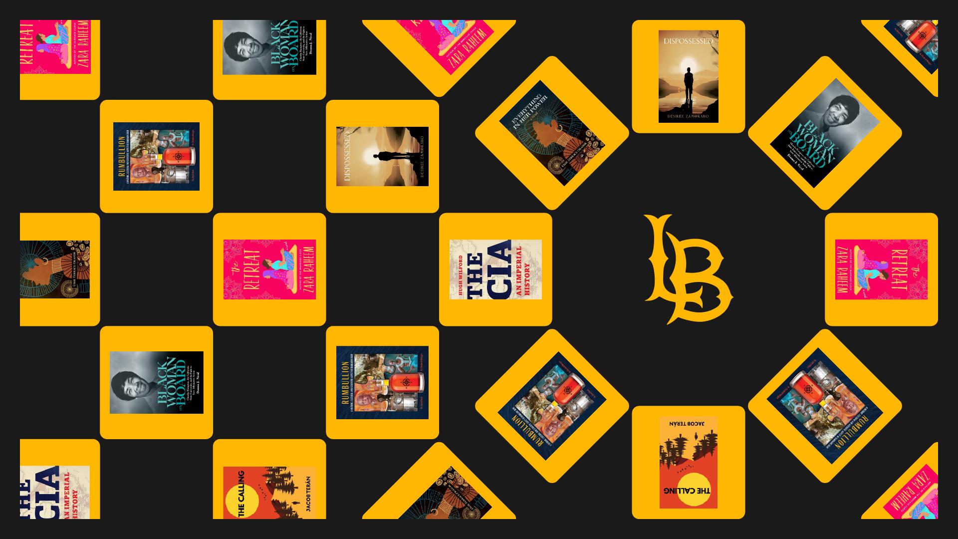Covers of books authored by CSULB faculty