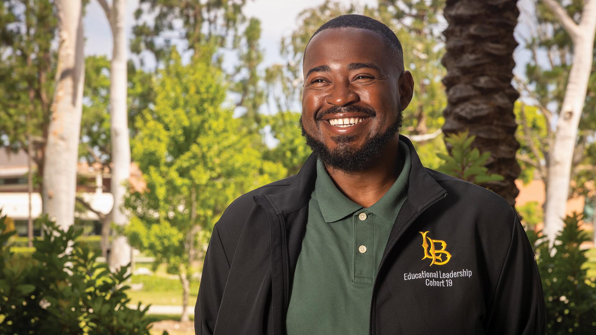 Quay Dorsey, CSULB's recipient of the 2026 CSU Trustees’ Award for Outstanding Achievement