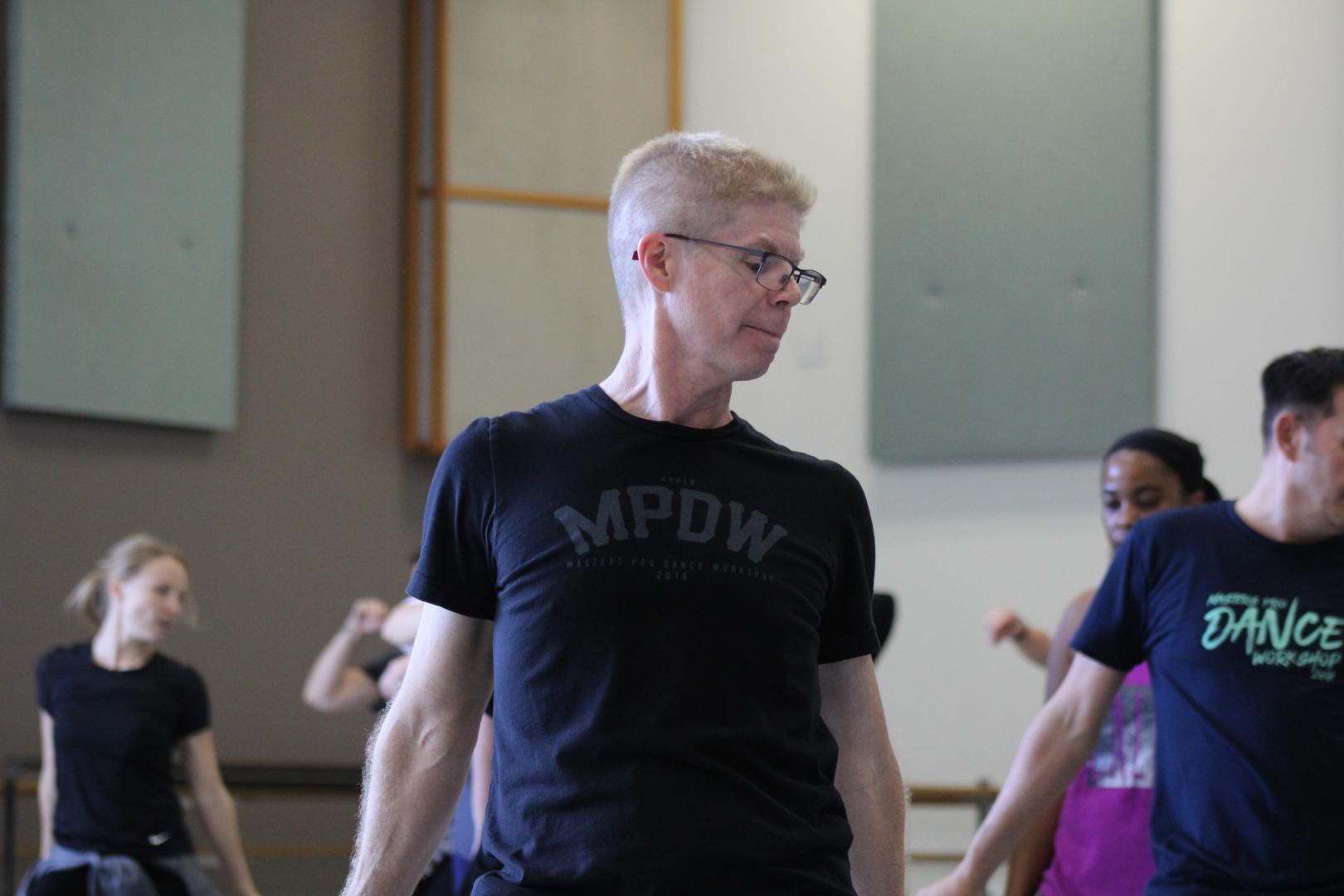 Andrew Vaca teaches art Masters Pro Dance Workshop