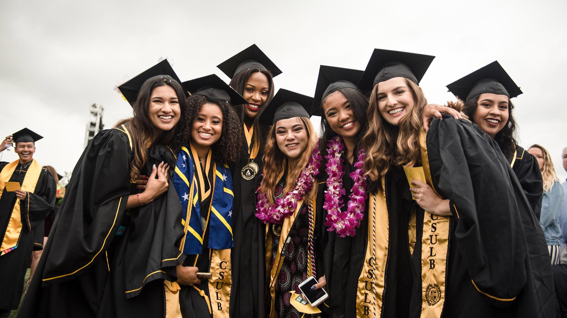 Group of students at graduation