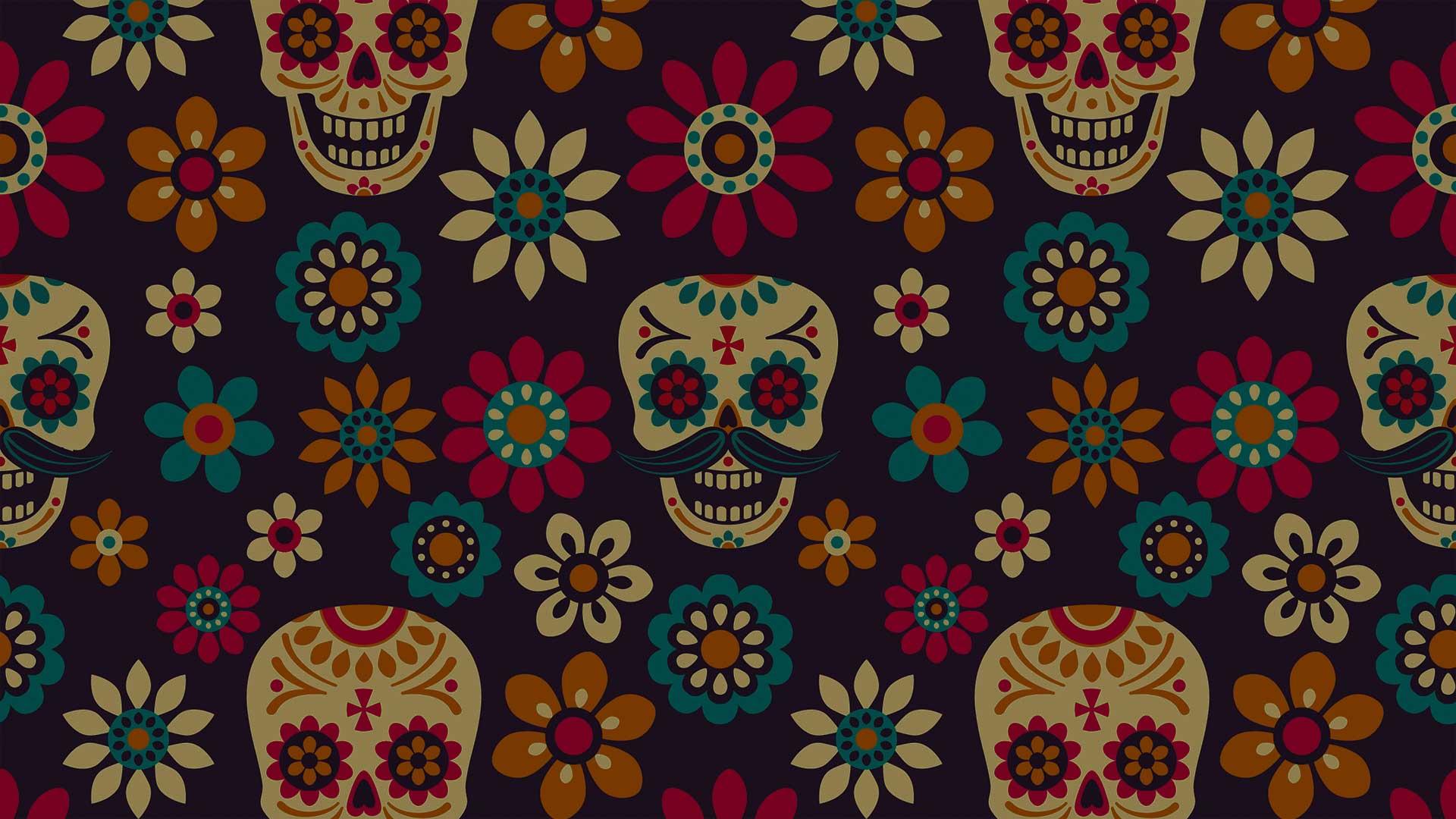 Dia de los Muertos Pattern