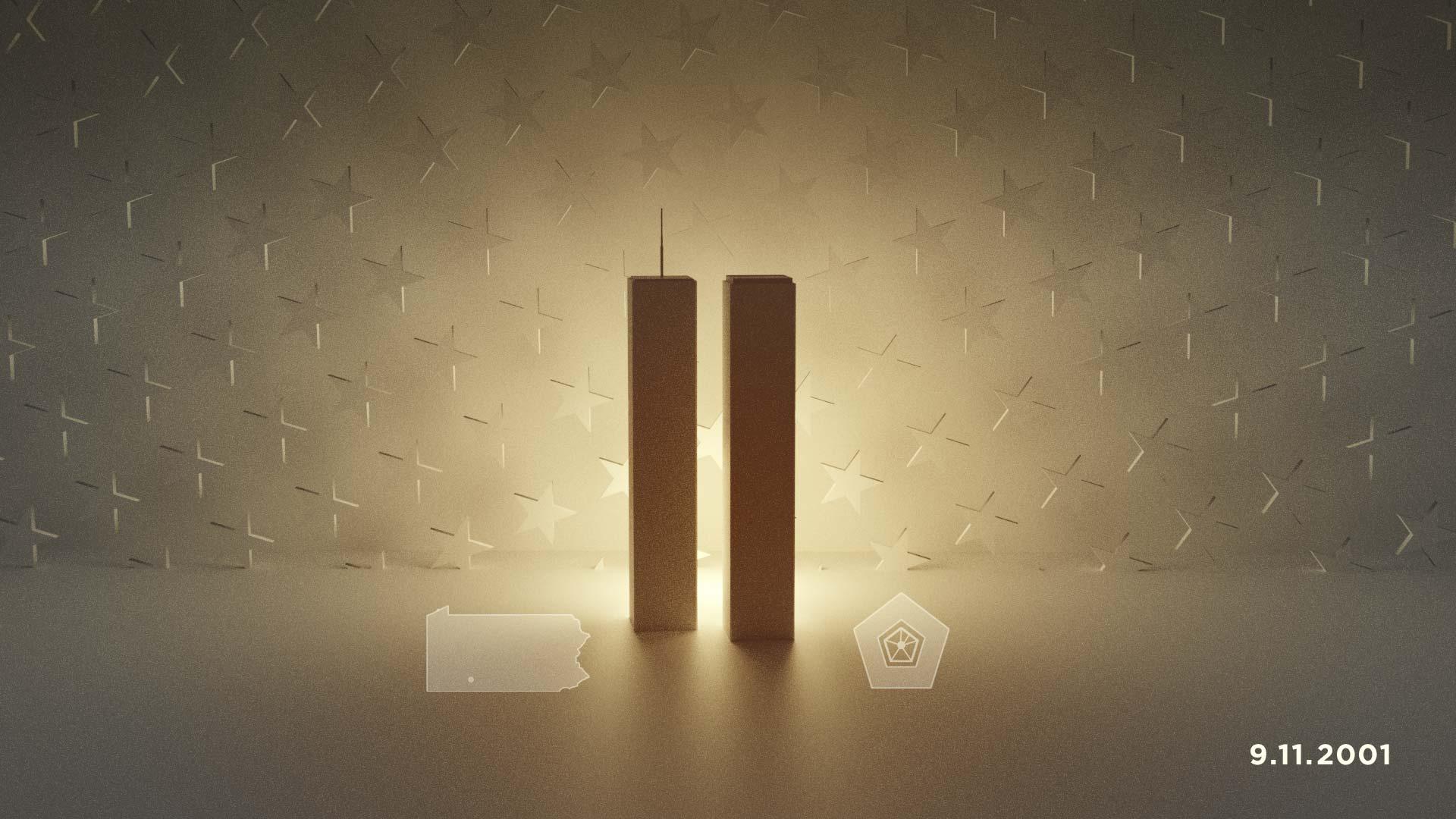 Illustration of the Twin Towers