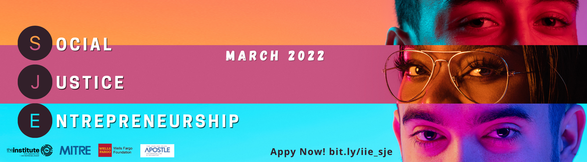 Social Justice Entrepreneurship, March 2022 apply now