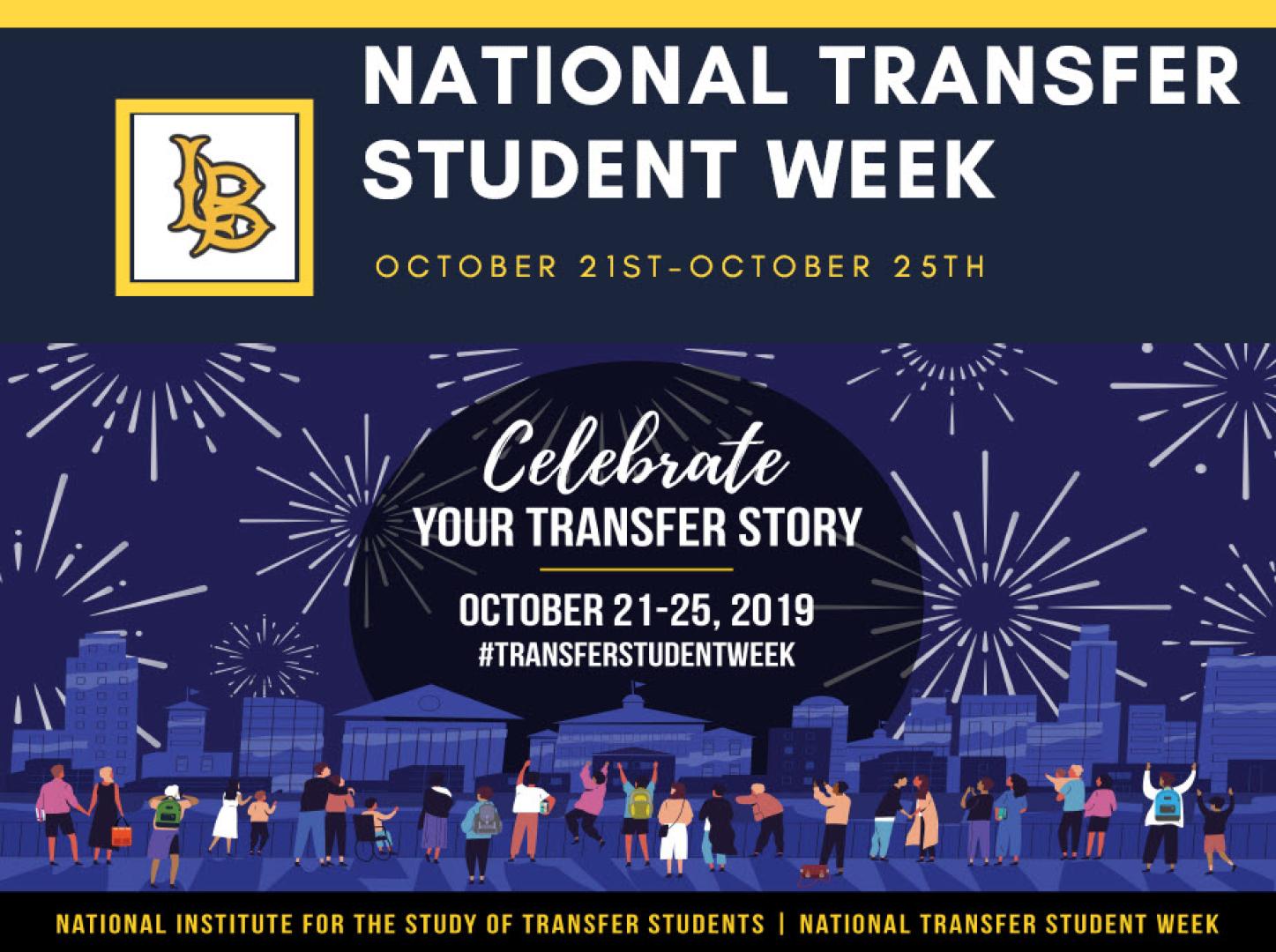 National Transfer Student Week - October 21st through October 25th
