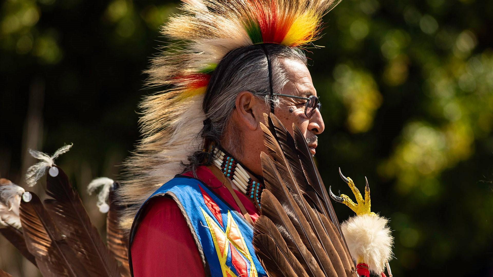 Participant in Pow Wow