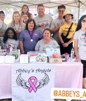 Abbeys Angles Cancer Relay for Life team of people 2022