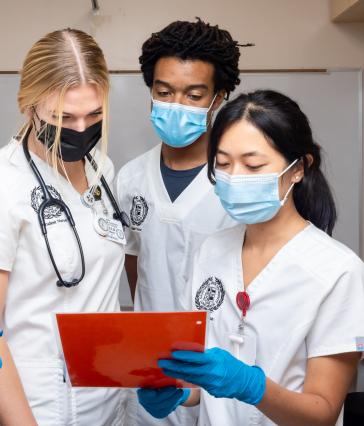 Nursing students at CSULB