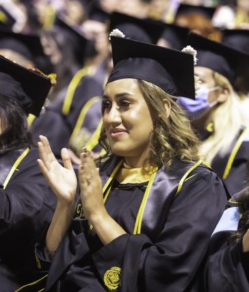 Latina student graduates from CSULB