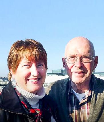 Dr. Laura Henriques and her father Jeffrey Henriques