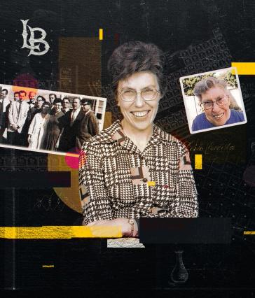 Collage of late professor Dot Goldish