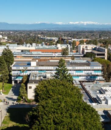 Campus overhead view