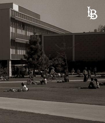 Vintage photo of campus