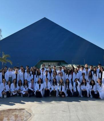 nursing students group shot