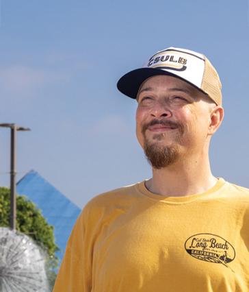 CSULB student Andrew George