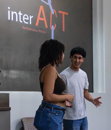 InterACT student performers at CSULB