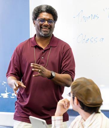 CSULB Africana Studies Professor Keith Claybrook Tile