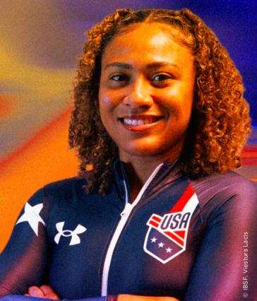 Olympian and alumna Azaria Hill '20