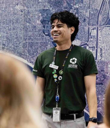 College Corps @ The Beach alumnus Brandon Contreras