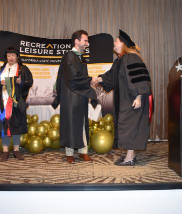 Graduation award recipient