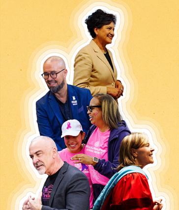 Five college presidents and superintendents, CSULB alumni