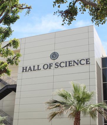 Hall of Science builing at California State University Long Beach