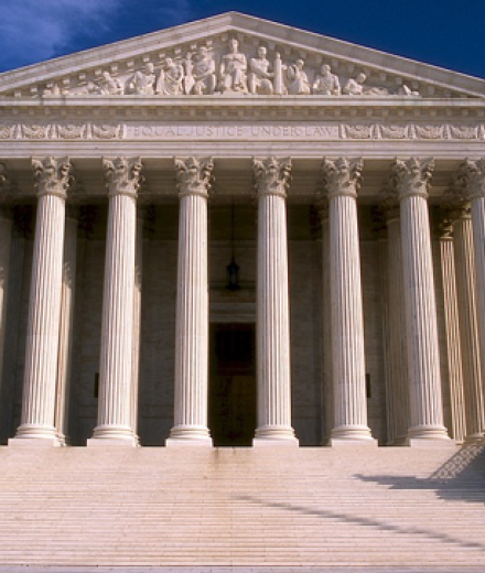 US Supreme Court building daylight
