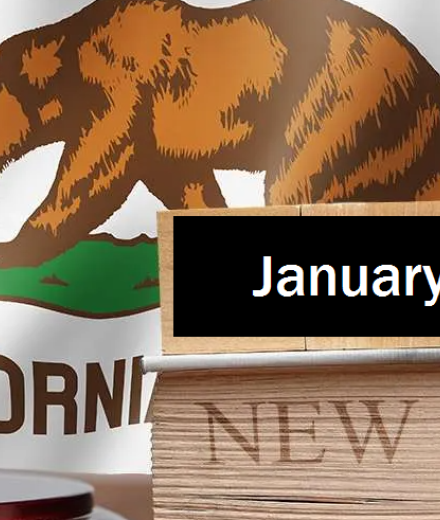 California Laws January 1,2025