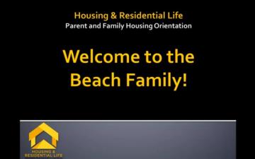 Welcome to the Beach Family