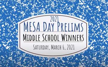 Prelims Middle School Winners