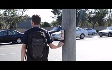 CSULB employee walks to and from campus