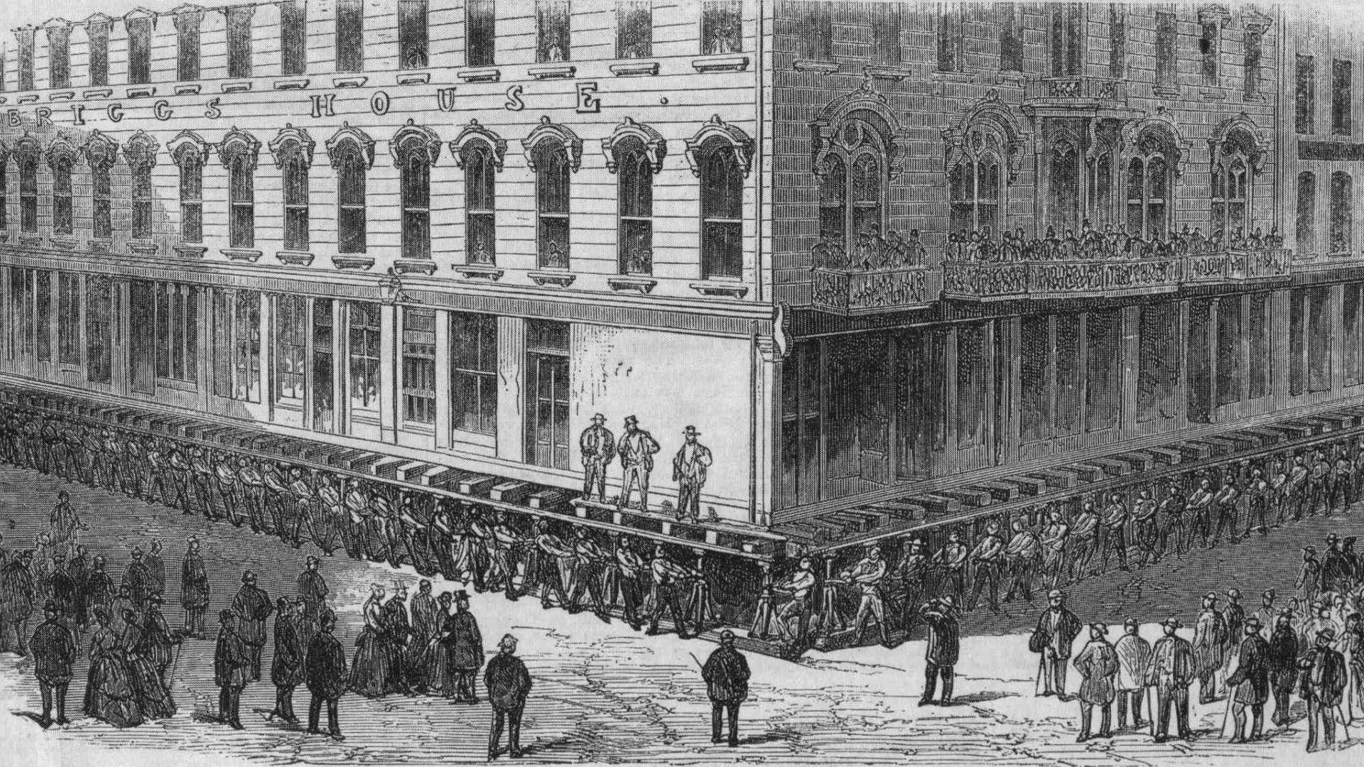 An artists rendition of Briggs House