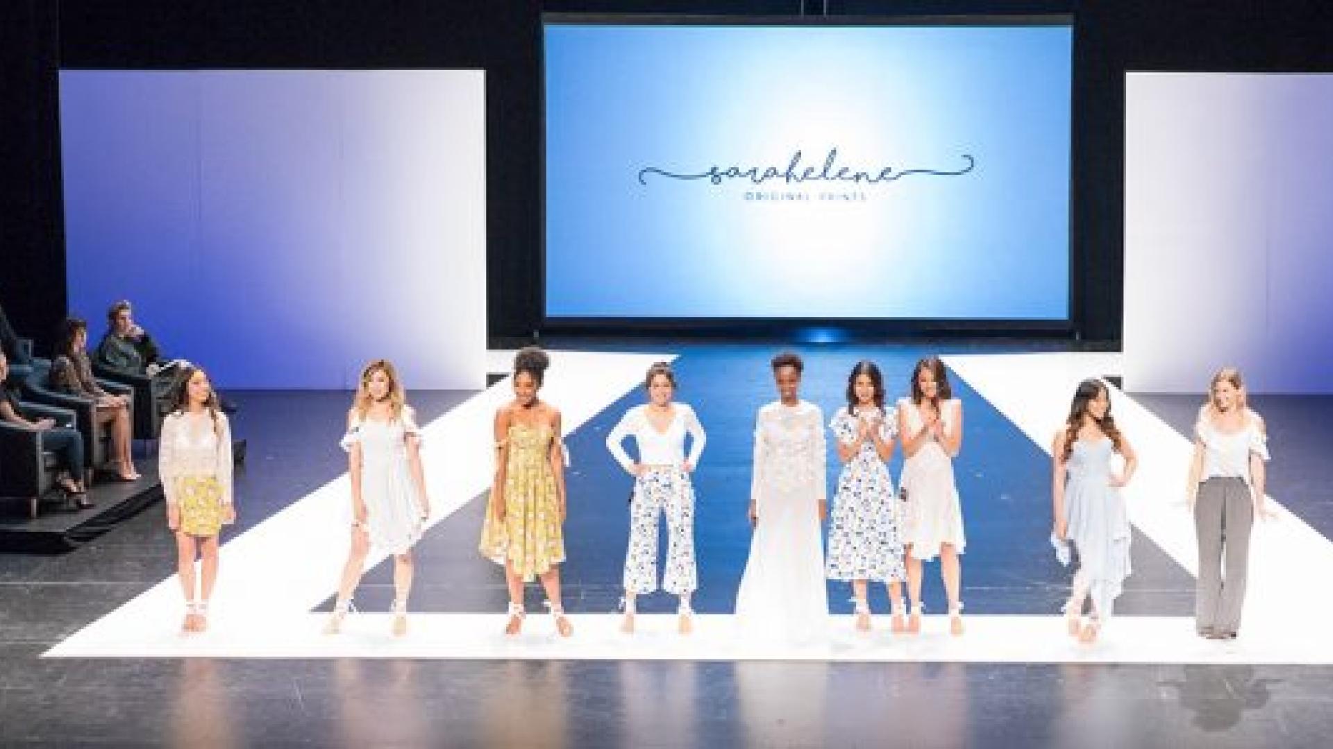 Sara Norrman’s floral-inspired clothing line earned her Outstanding Design Student at the 2017 Campus Couture Fashion Show.
