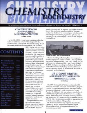 1999 Newsletter
