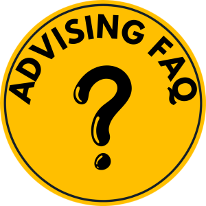 Advising frequently asked questions icon.