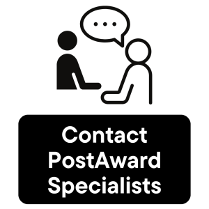 ORED Contact Post Award Specialists