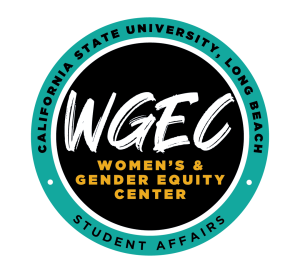 WGEC logo California State University, Long Beach Women's and Gender Equity Center Student Affairs logo
