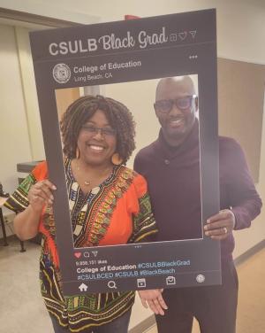 Dr. Devery J. Rodgers and Dr. Stephen Glass serve as faculty co-advisors for the Black/Pan African Graduate Student Association.