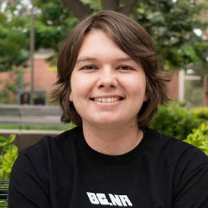 El Nicklin, CSULB student, photo by Naoki Gima El Nicklin, CSULB student