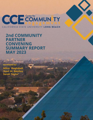 CCE 2nd Community Partner Convening Summary Report