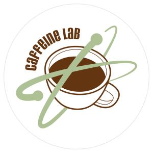 Coffee cup with Caffeine Lab