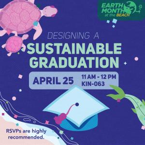 Designing a sustainable graduation flyer