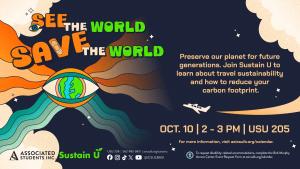 See the World, Save the World Infographic