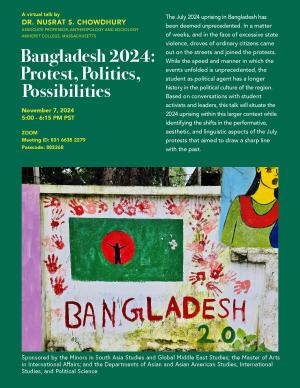 Bangladesh 2024: Protest, Politics, Possibilities