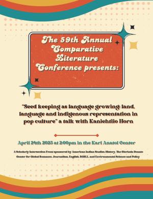 Comp Lit Event Flyer Comp Lit Event Flyer
