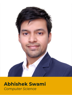 Link, Headshot of Abhishek, Abhishek bio
