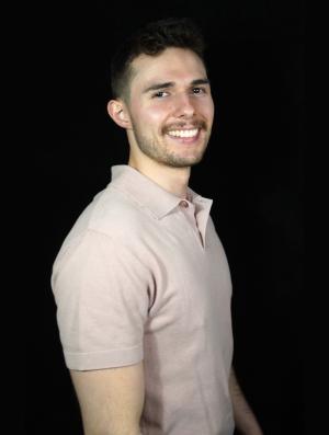 man smiling
