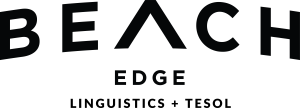 Beach EDGE Linguistics and TESOL Logo Beach EDGE Linguistics and TESOL Logo