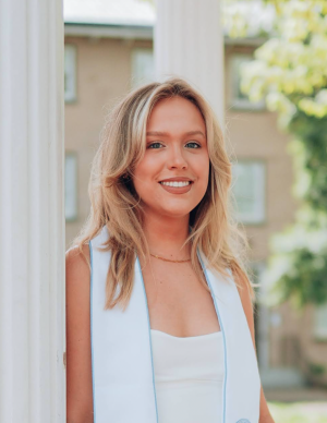 picture of a girl in white