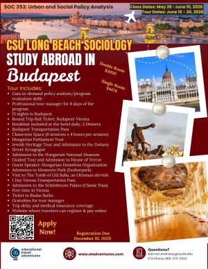 K. Andrassy Budapest Study Abroad