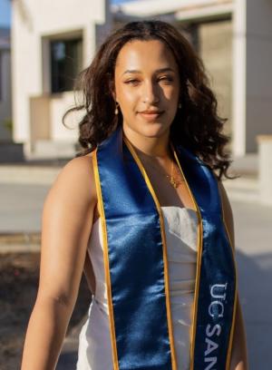 Nardose Fasika graduation photo